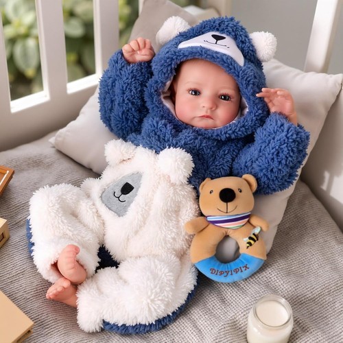 Reborn baby doll - doll, aiden