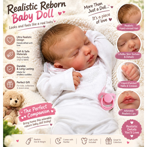 Real life reborn baby dolls - baby,