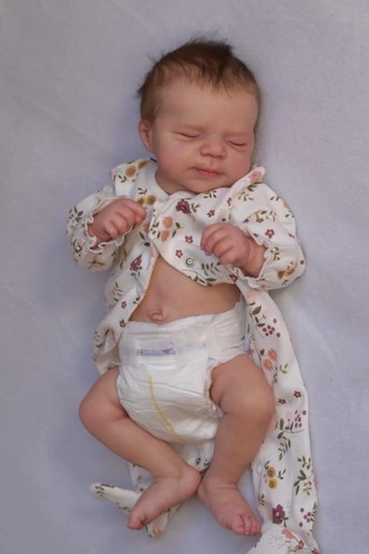 Wkyuws real baby doll 48cm - real,