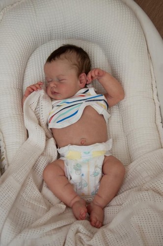 Real reborn sleeping baby - sleeping,